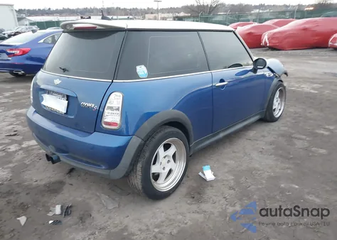 2005 Mini Cooper S z USA, uszkodzony, nr VIN WMWRE33405TD97708